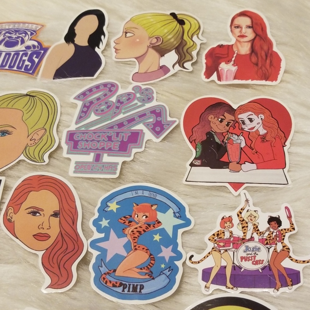 💋 5/$20 💋23pc Riversale sticker set - Picture 4 of 5